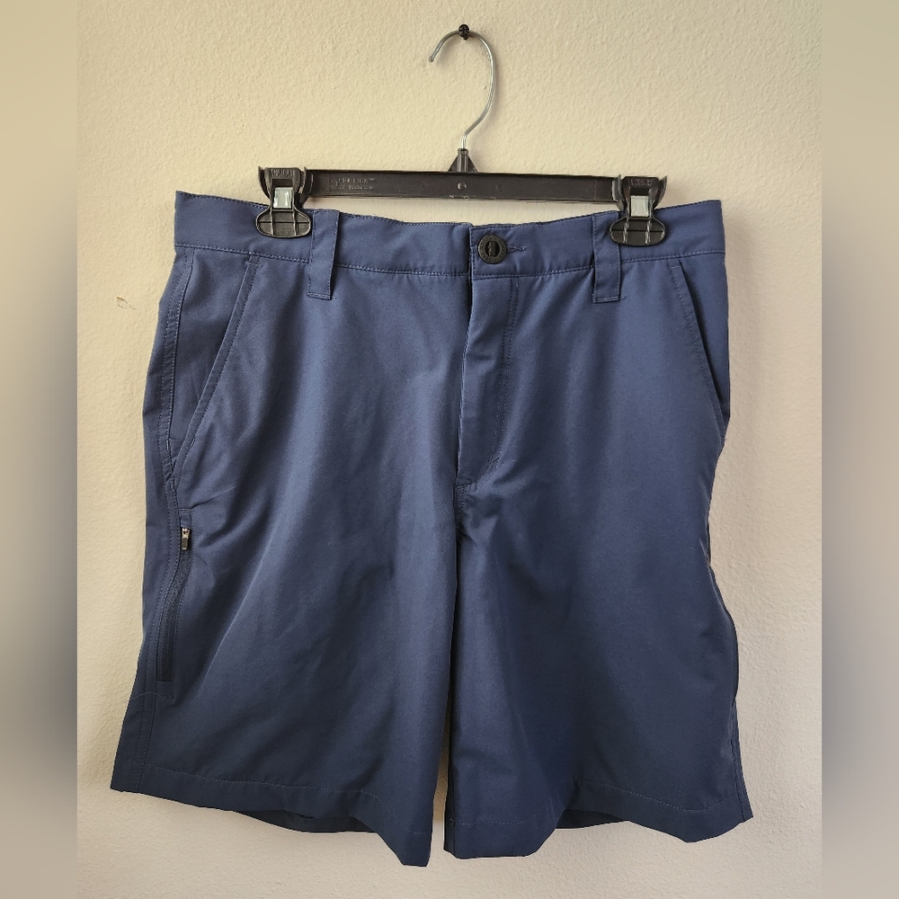 Orvis Men's Chino Shorts Pockets Navy‎ Blue Size 30